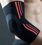 Эластический налокотник Power System Elbow Support Evo PS-6020 Black/Orange фото